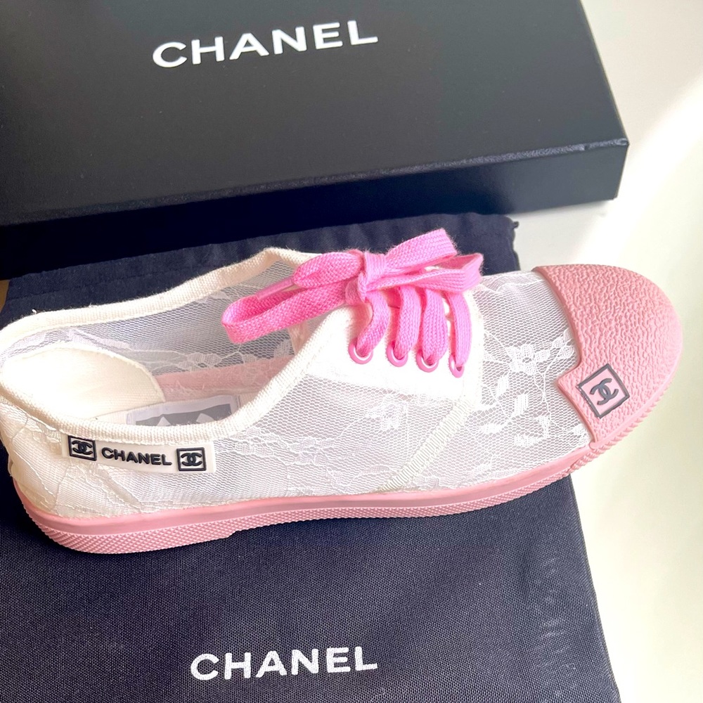 Chanel super light trendy shoes.